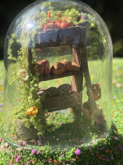 Miniature Dome with Enchanted Sweets Scene