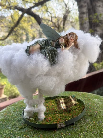 Sleeping Fairy in a cloud